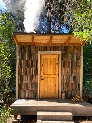 A shed.