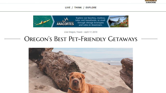 1859 – Oregon’s Best Pet-Friendly Getaways